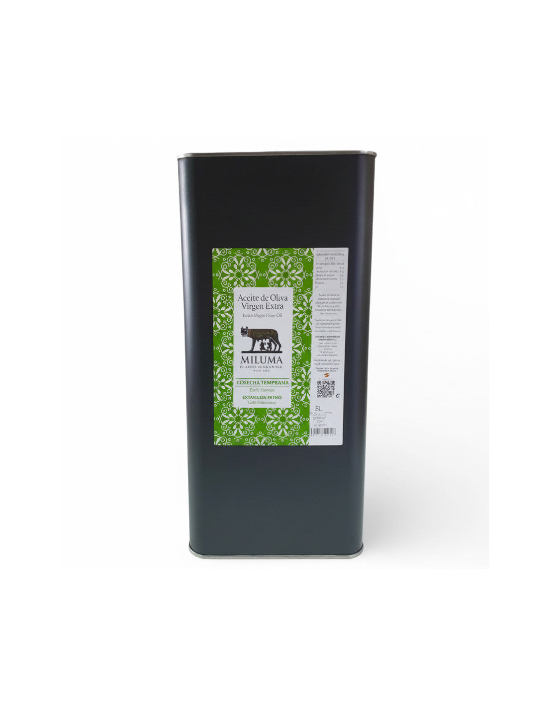 Miluma Extra Virgin Olive Oil · Early Harvest · 5L